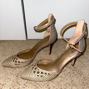 New 2 Tone Stiletto Heels